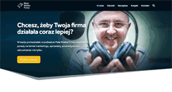 Desktop Screenshot of malawielkafirma.pl